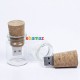 Bottle Glass USB Thumb Flash Drive 128MB to 64GB U Disk Memory Stick